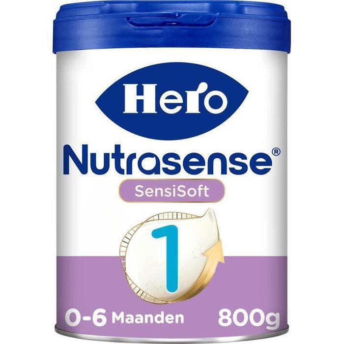 Hero Baby Zuigelingenvoeding nutrasense 1 0-6 mnd (Blik, 800g)