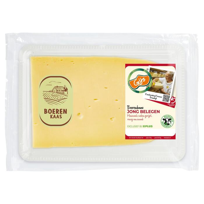Boerenkaas jong belegen plakken (200g)