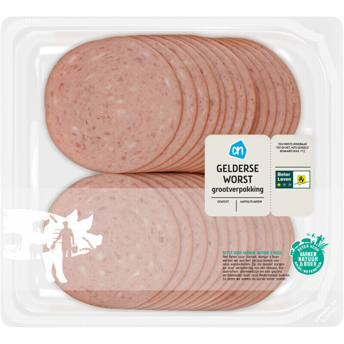 AH Gekookte Gelderse worst (250g)