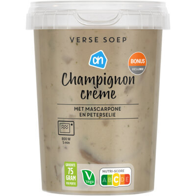 AH Verse soep champignon crème (500g)