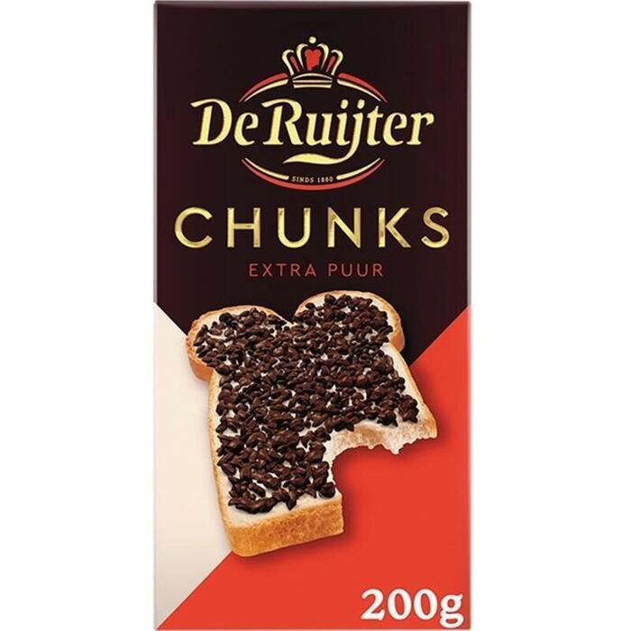 De Ruijter Chunks Extra Puur 200g (200g)