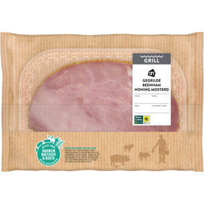 AH Gegrilde beenham honing mosterd (100g)