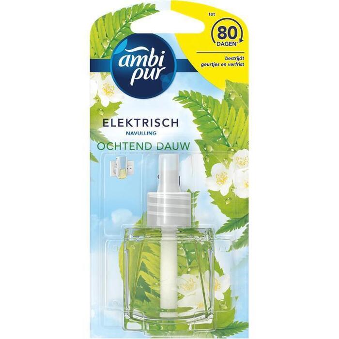 Electr. geurverspr. navul ochtend dauw (Stuk, 20ml)