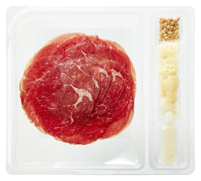 Carpaccio kaas pijnboompit dressing (Pak, 123g)