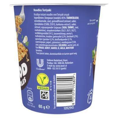 Knorr Good noodles teriyaki (65g)