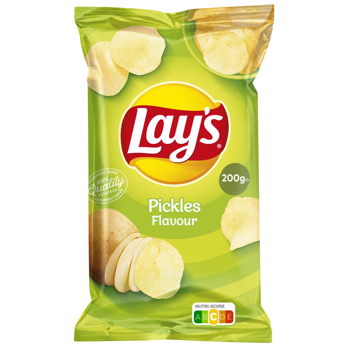 Lay's Pickles Chips 200 gr (200g)