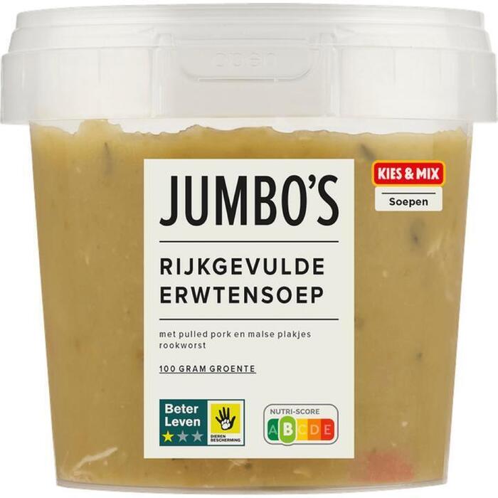 Jumbo's Rijkgevulde Erwtensoep 500g (500g)