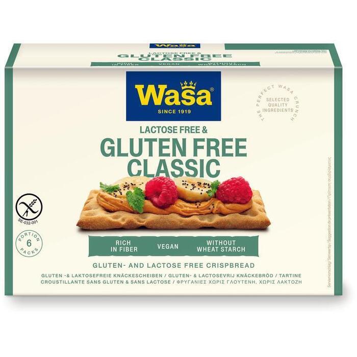 Wasa Gluten- & Lactosevrij Knäckebröd 240g (Doos, 240g)