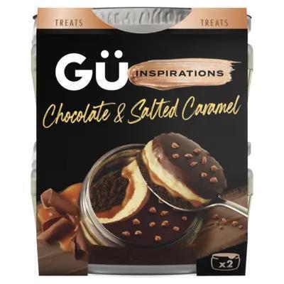 Gü Chocolate & salted caramel cheesecakes (183g)