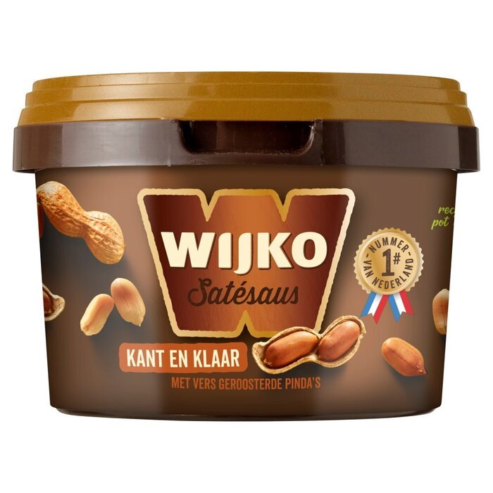 Wijko Satesaus kant en klaar 520 g (520g)