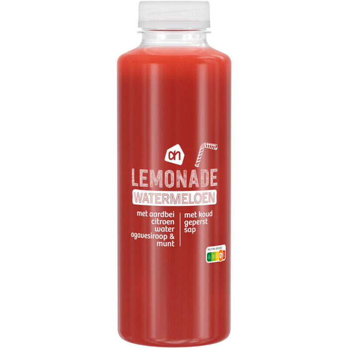 AH Raw lemonade watermeloen (0.5L)
