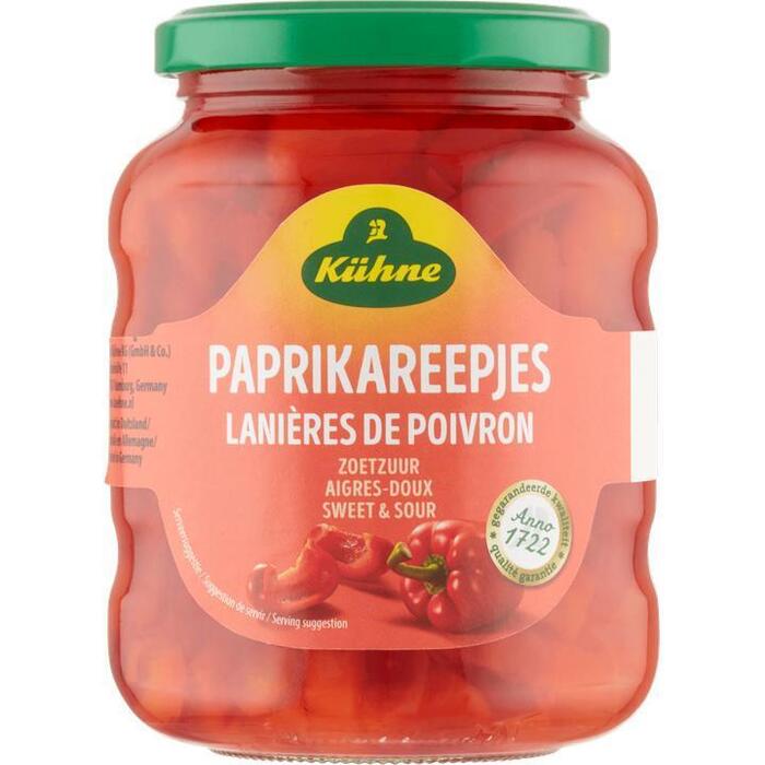 Kühne, Paprikareepjes (pot, 320g)