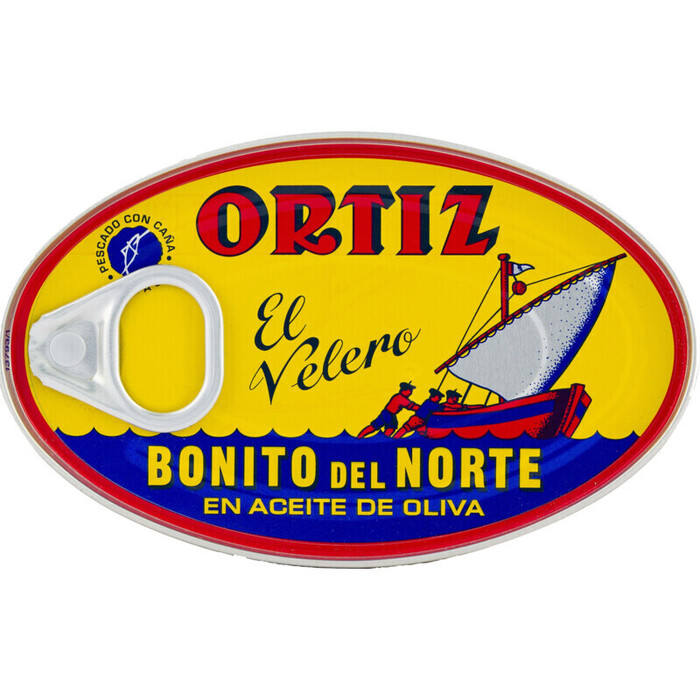 Ortiz Tonijn borrelblikje (112g)