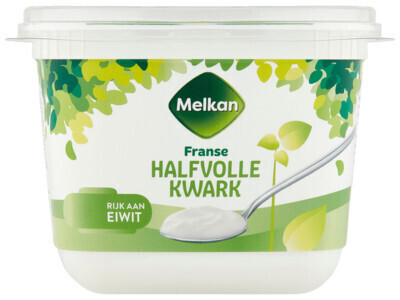 Melkan Halfvolle Franse kwark (1kg)