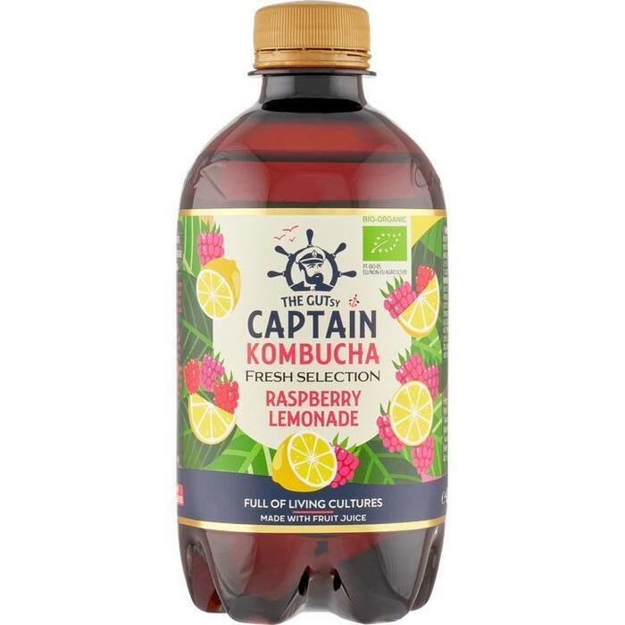 The Gutsy Captain Kombucha Raspberry Lemonade 400ml (40cl)