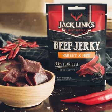 Meat Snacks Beef Jerky Sweet & Hot (25g)