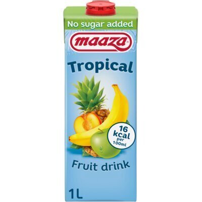 Maaza Tropical fruit drink no sugar added (1L)