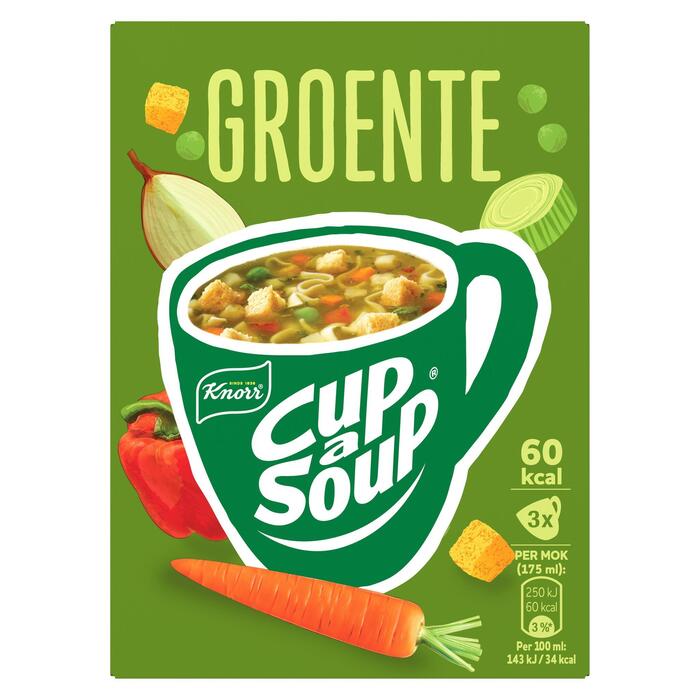 Unox Cup-A-Soup Groente (Doos, 48g)