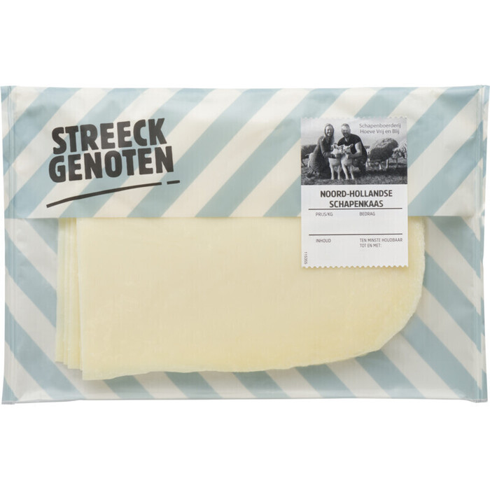 Streeckgenoten Schapenkaas 50+ plak (185g)