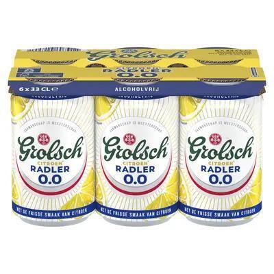 Grolsch radler 0.0% bl (6 × 33cl)