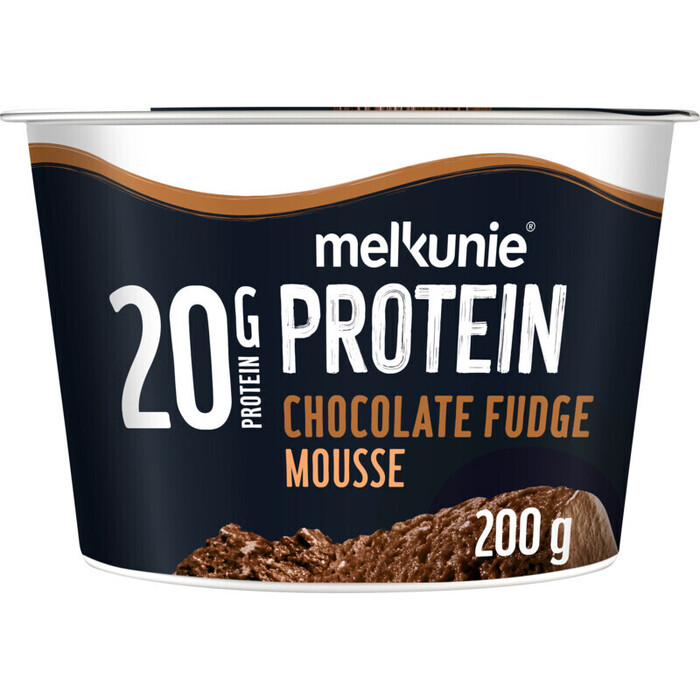 Melkunie Protein chocolate fudge flavoured mousse (200g)