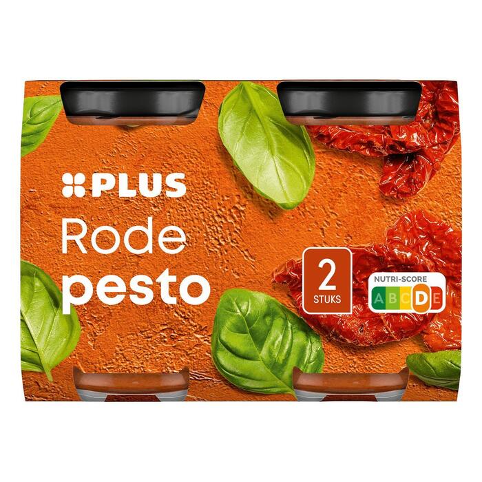PLUS Pesto Rood duopak (Pak, 180g)