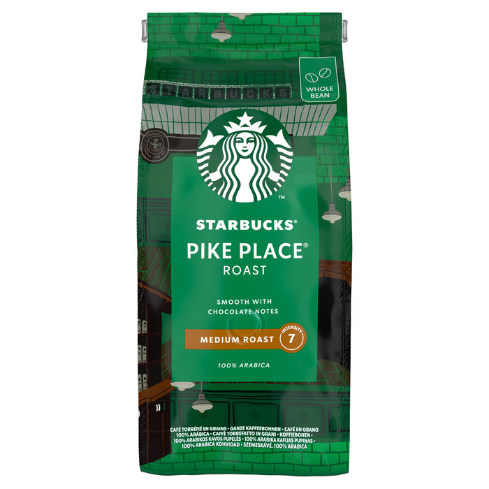 Starbucks® Pike Place® Medium Roast Koffiebonen 450 gram (Zak, 450g)