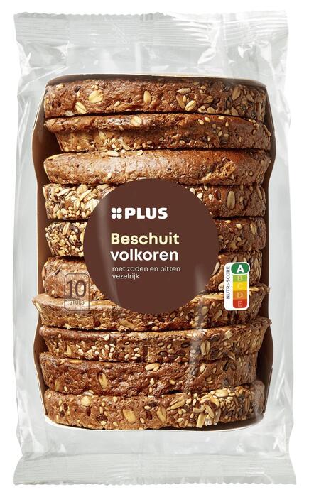 Beschuit volkoren met zaden (Rol, 230g)