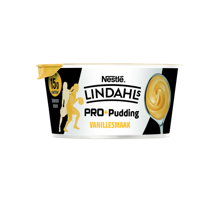 Lindahls Protein Pudding Vanillesmaak 150 g (150g)