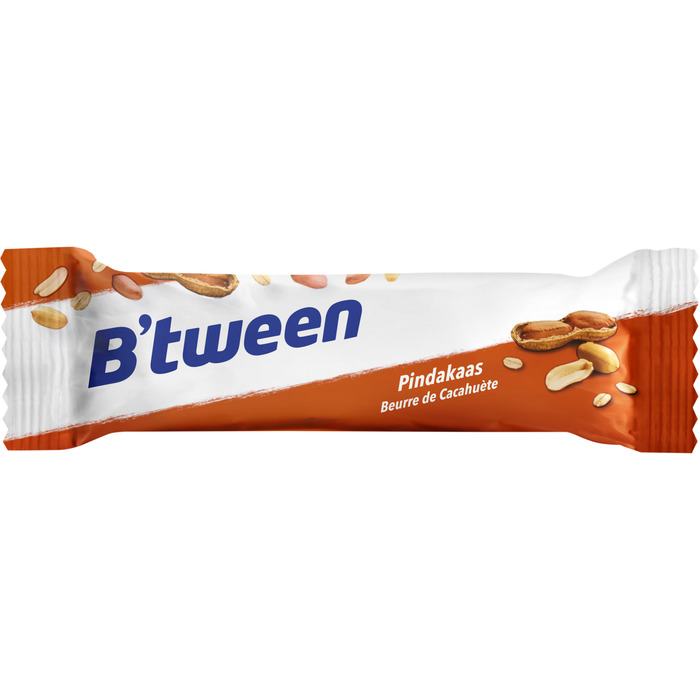 Hero B'tween mueslireep pinda & pindakaas 6st (25g)