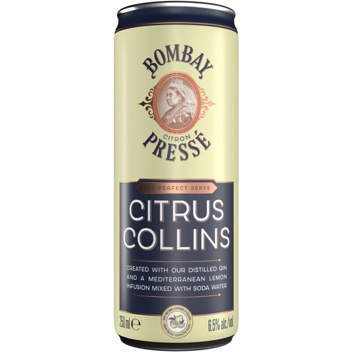 bombay sapphire citrus collins (250ml)