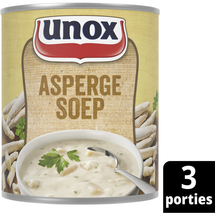 Unox Stevige aspergesoep (Blik, 0.8L)