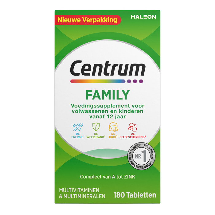 Centrum Multivitaminen & Multimineralen 180 Tabletten 222 g (222g)
