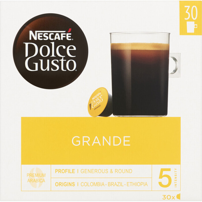 Nescafé Dolce Gusto Grande koffiecups 30 stuks (255g)