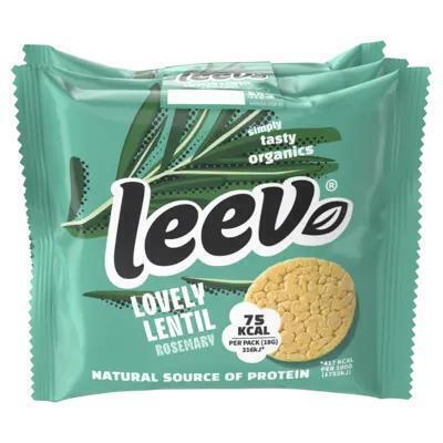 Leev Rosemary lentil protein cakes (54g)