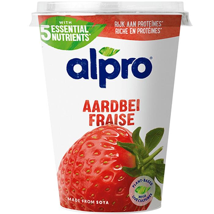 Alpro Plantaardige variatie aardbei (500g)