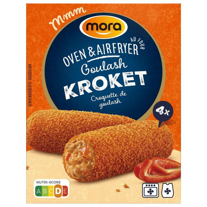 Oven goulashkroket 4st (Doos, 320g)