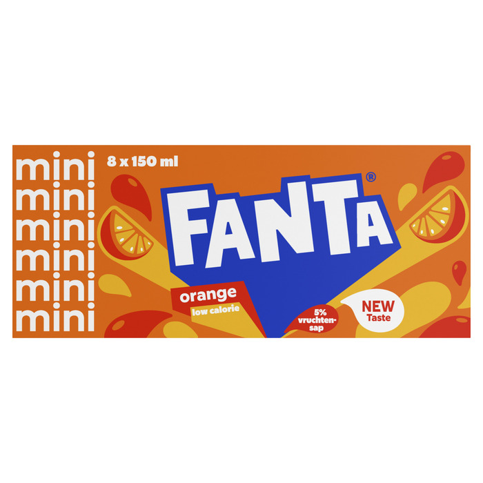 Fanta Orange Mini 8 x 150 ml (8 × 150ml)