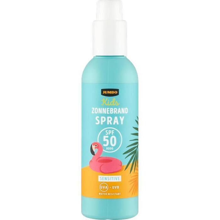 Jumbo Kids Zonnebrand Spray SPF 50 Sensitive 200ML (200ml)