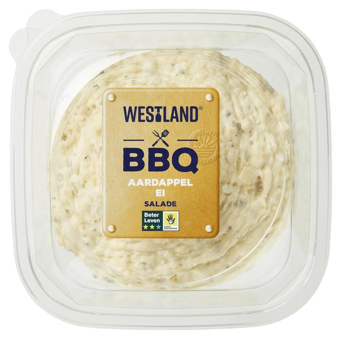 Bbq aardappel-ei salade (Bakje, 450g)