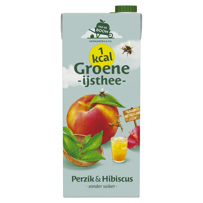 Van de Boom Groene thee Perzik - Hibiscus 1,5 L (1.5L)