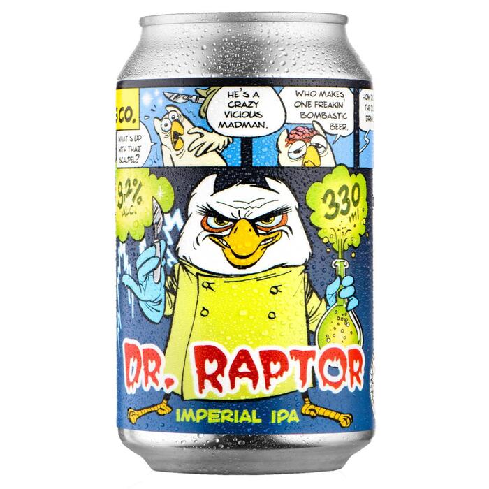 Uiltje Dr. Raptor Blik (33cl)