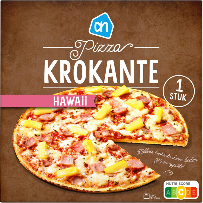 AH Krokante pizza Hawaii (355g)