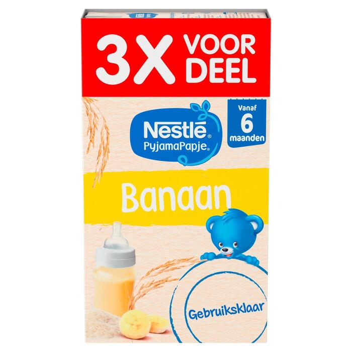 PyjamaPapje Banaan gebruiksklaar 6 mnd (Pak, 0.75L)