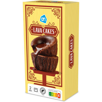 AH Lava cakes chocolade (180g)