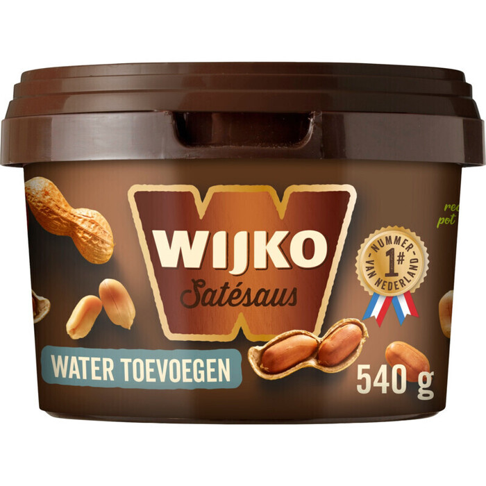 Wijko Satésaus geconcentreerd 540 g (540g)
