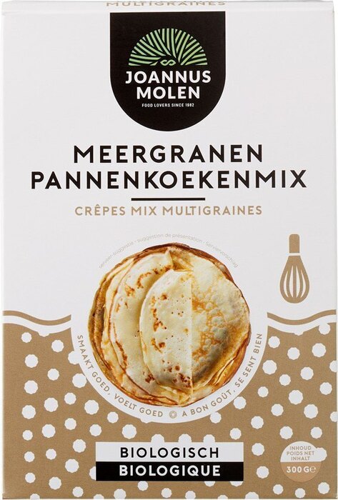 Pannenkoeken 6 granenmix (doos, 300g)