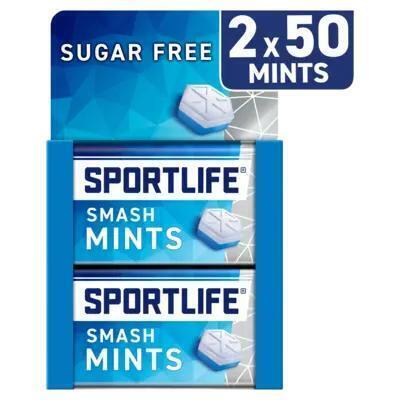 Sportlife Smash mints Sugar Free 2 x 35g (70g)