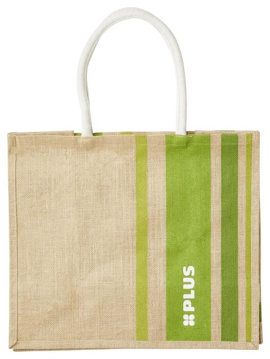 PLUS Jute tas