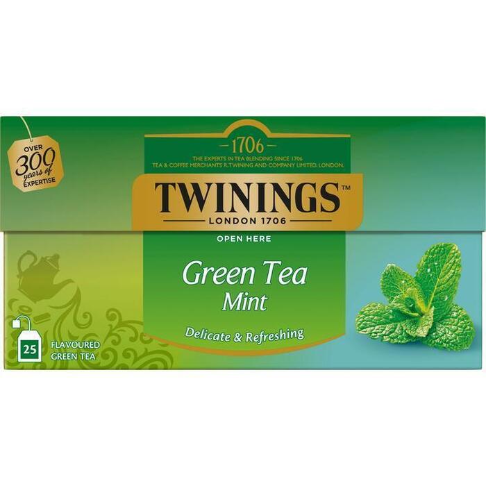 Twinings Groene Thee Munt 25 Stuks